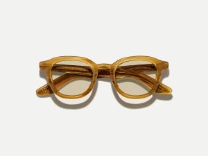Moscot Dahven with amber+ 47 Blonde