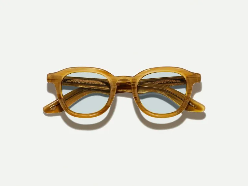 Moscot Dahven with blue+ 47 Blonde