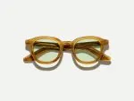 Moscot Dahven with green+ 47 Blonde