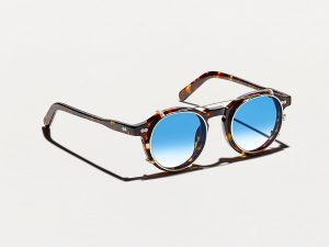 Moscot Clipzen 46 Broadway Blue Fade