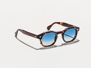 Moscot Cliptosh 52 Broadway Blue Fade
