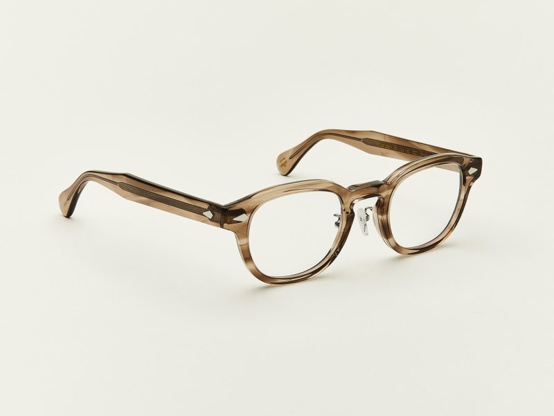 Moscot Lemtosh with metal nose pads 46 Brown Ash