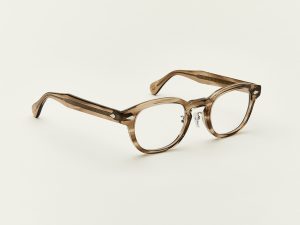 Moscot Lemtosh with metal nose pads 49 Brown Ash