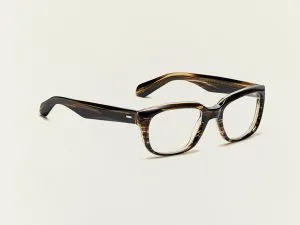 Moscot Zindik 51 Brown Bamboo
