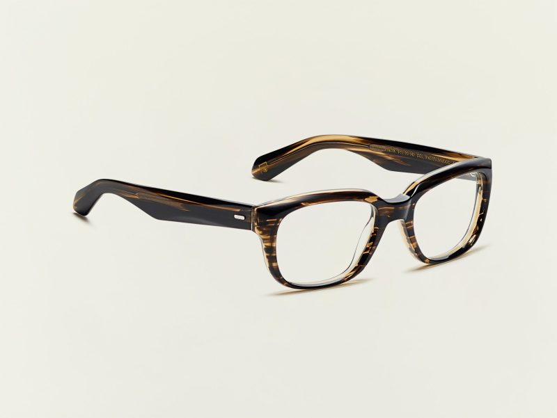 Moscot Zindik 51 Brown Bamboo