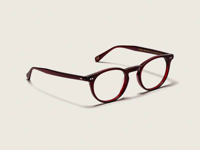 Moscot Frankie 51 Burgundy