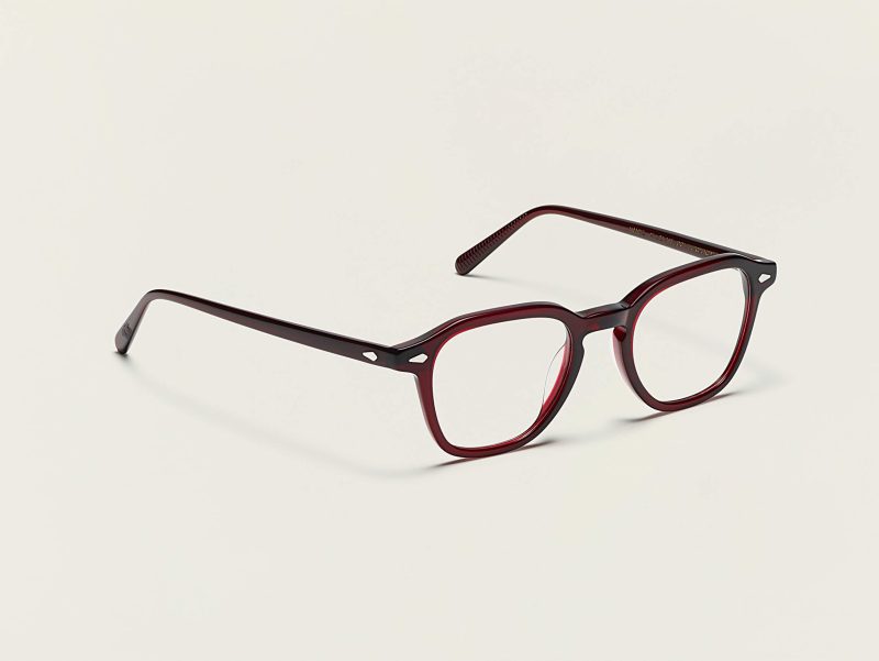 Moscot Vantz 50 Burgundy