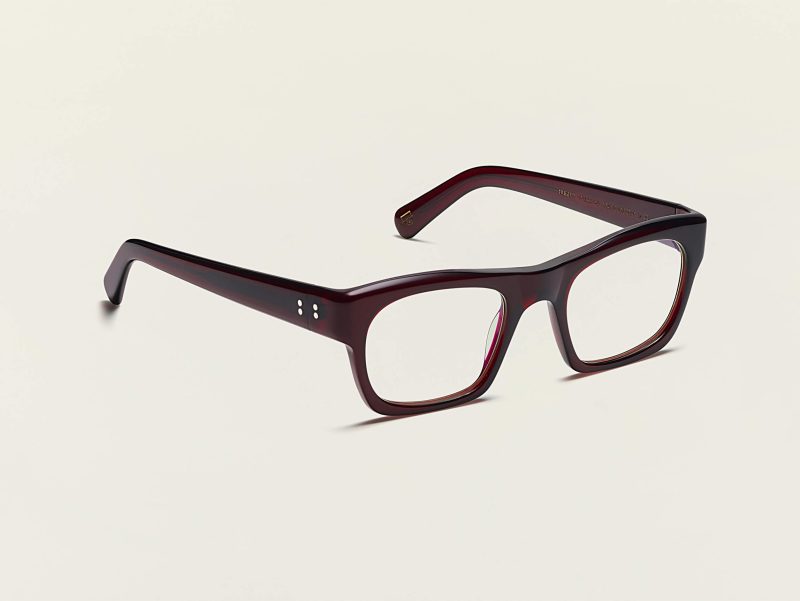 Moscot Nudnik 50 Burgundy