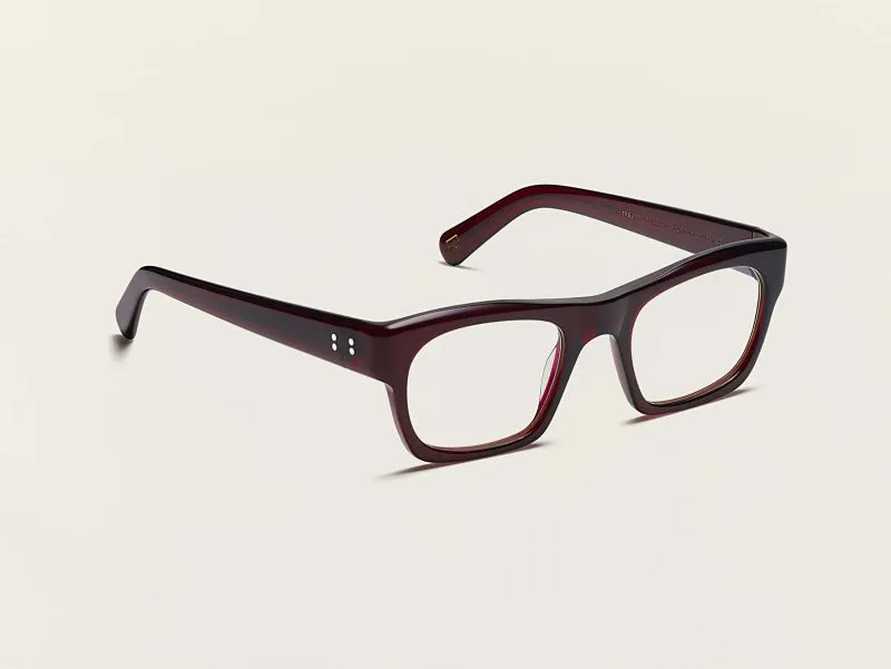 Moscot Nudnik 50 Burgundy