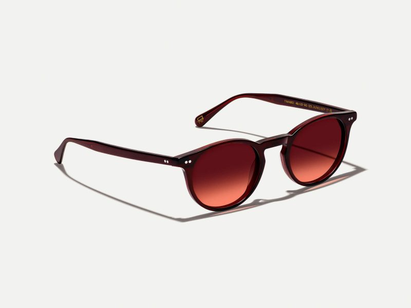 Moscot Frankie 51 Burgundy