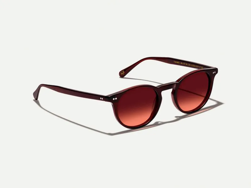 Moscot Frankie 51 Burgundy