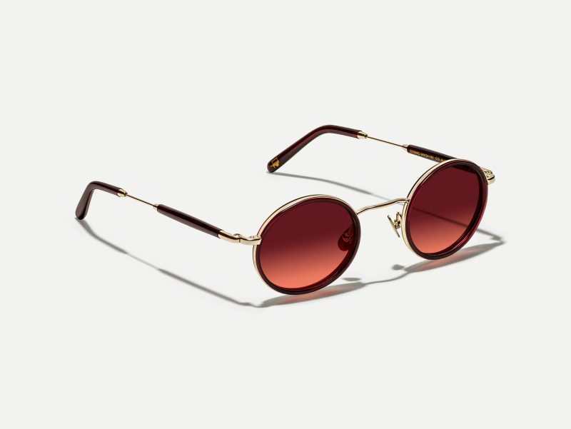Moscot Cosnic 44 Burgundy