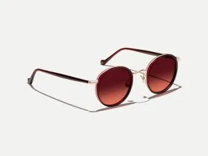 Moscot Zev 49 Burgundy