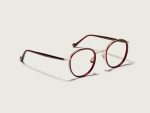 Moscot Zev 49 Burgundy