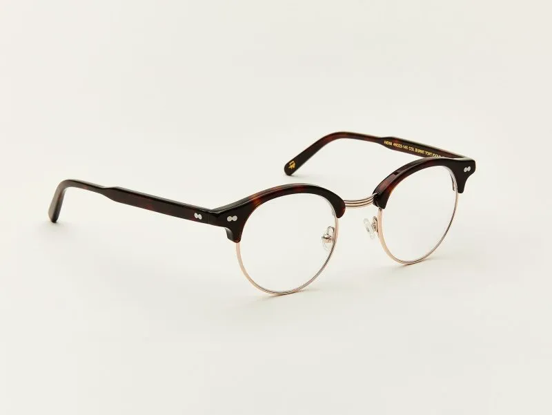 Moscot Aidim 46 Burnt Tortoise/Gold Moscot Aidim 46 Burnt Tortoise/Gold