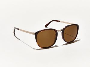 Moscot Brude 51 Burnt Tortoise/Gold