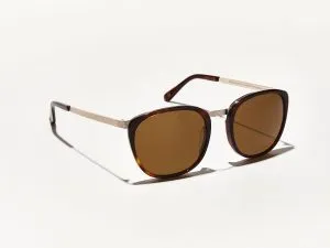 Moscot Brude 51 Burnt Tortoise/Gold