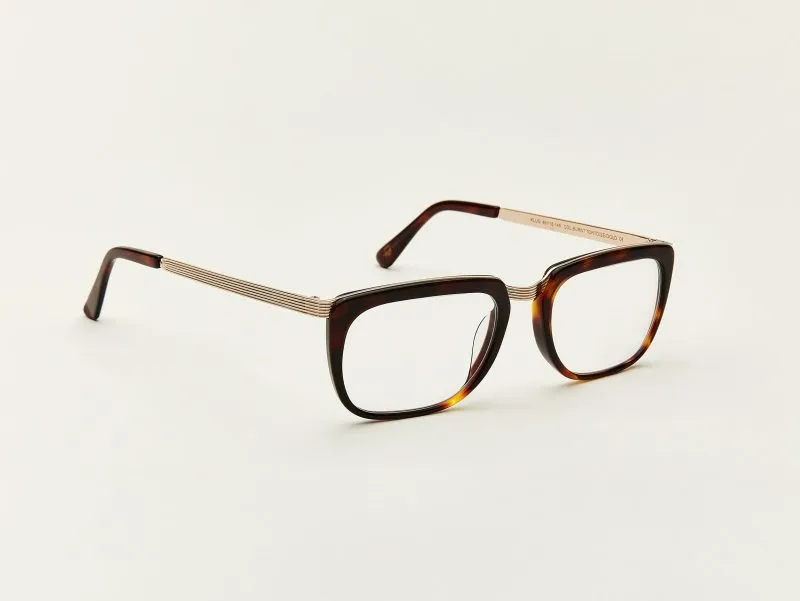 Moscot Klug 52 Burnt Tortoise/Gold