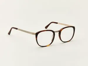Moscot Brude 51 Burnt Tortoise/Gold