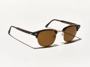 Moscot Yukel 51 Burnt Tortoise/Gold