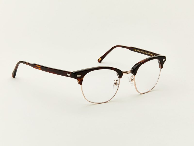 Moscot Yukel 46 Burnt Tortoise/Gold
