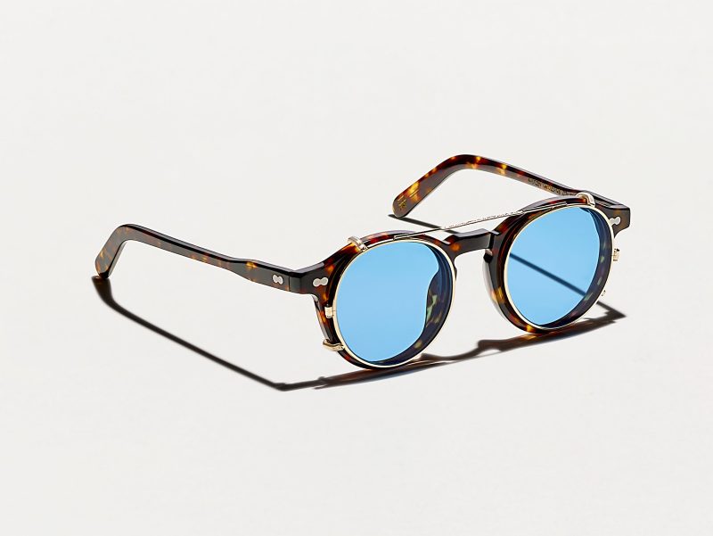 Moscot Clipzen 46 Celebrity Blue