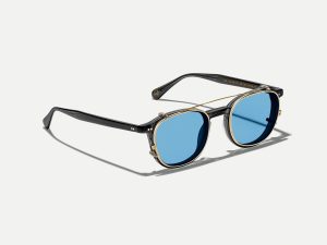 Moscot Arthur clip 45 Celebrity Blue