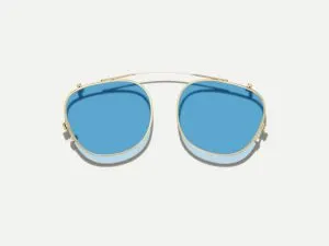 Moscot Arthur clip 45 Celebrity Blue