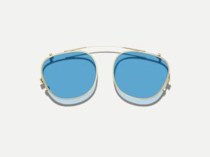 Moscot Arthur clip 48 Celebrity Blue