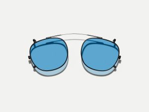 Moscot Cliptosh 44 Celebrity Blue (Matte Black)