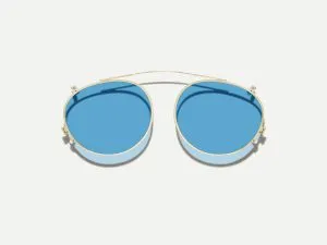Moscot Frankie clip 51 Celebrity Blue
