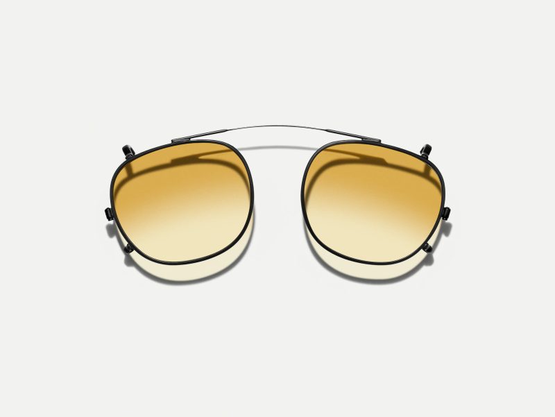 Moscot Cliptosh 46 Chestnut Fade (Matte Black)