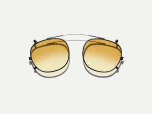 Moscot Cliptosh 52 Chestnut Fade (Matte Black)