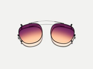 Moscot Cliptosh 46 City Lights (Matte Black)