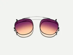 Moscot Cliptosh 52 City Lights (Matte Black)