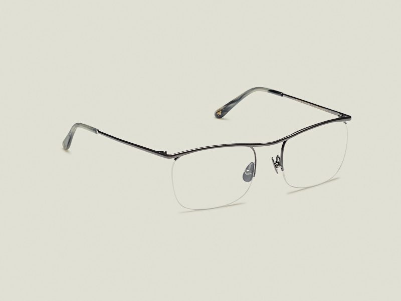 Moscot Simcha 55 Dark Gunmetal