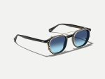 Moscot Arthur clip 45 Denim Blue