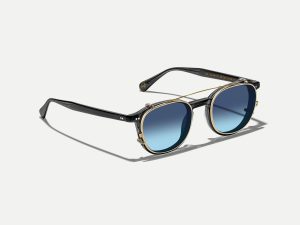 Moscot Arthur clip 45 Denim Blue