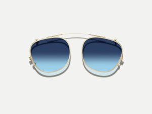 Moscot Arthur clip 48 Denim Blue