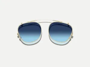 Moscot Arthur clip 51 Denim Blue