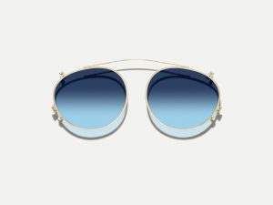 Moscot Frankie clip 45 Denim Blue