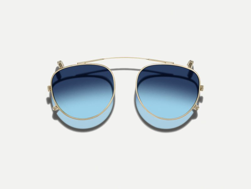 Moscot Maydela clip 49 Denim Blue