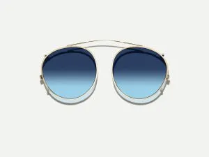 Moscot Zev 2 clip 49 Denim Blue