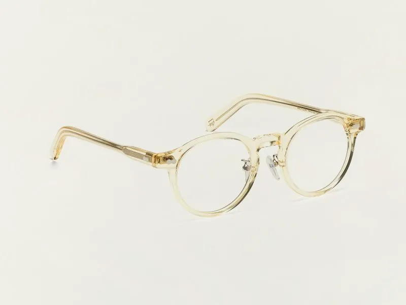 Moscot Miltzen with metal nose pads 49 Flesh Moscot Miltzen with metal nose pads 49 Flesh