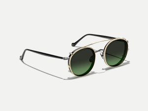 Moscot Zev clip 49 Forest Wood