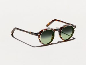 Moscot Clipzen 49 Forest Wood