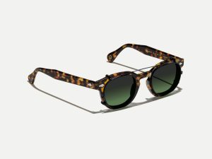 Moscot Cliptosh 49 Forest Wood (Matte Black)