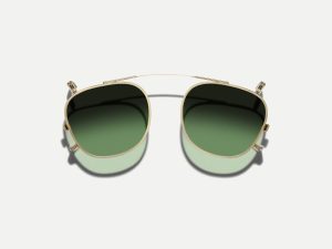 Moscot Dahven clip 47 Forest Wood
