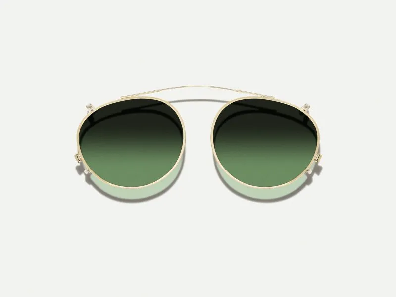 Moscot Dahven clip 47 Forest Wood