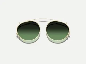 Moscot Frankie clip 45 Forest Wood